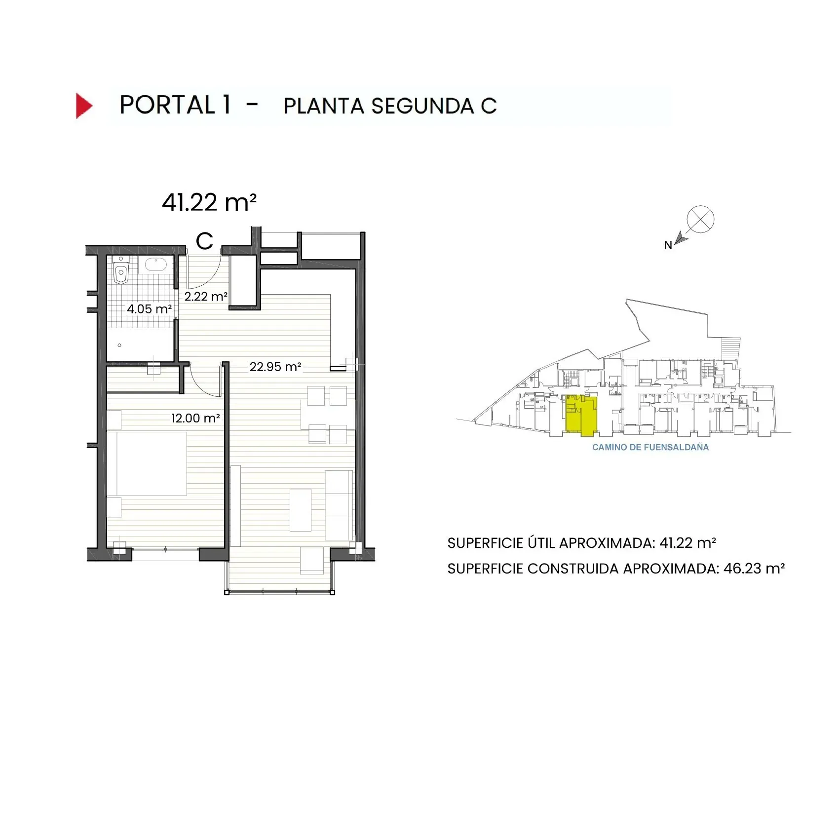 Ficha Portal 1 Planta 2 C