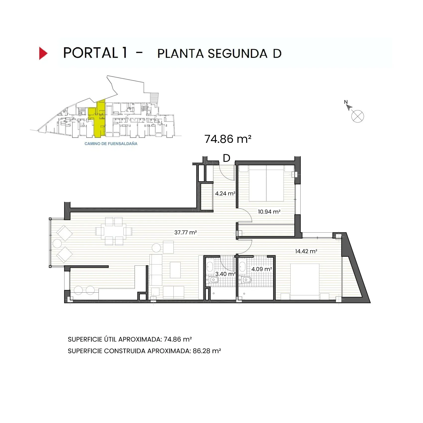 Ficha Portal 1 Planta 2 D